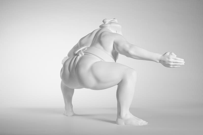 shohei otomo sumo shadow gallery nothing you can do can hurt me wrestler sculpture hong kong melbourne SHDW.gallery shdw