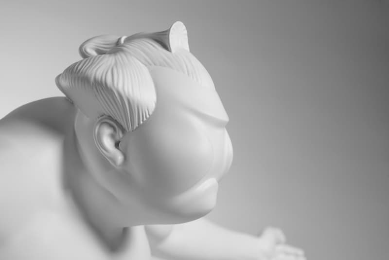shohei otomo sumo shadow gallery nothing you can do can hurt me wrestler sculpture hong kong melbourne SHDW.gallery shdw