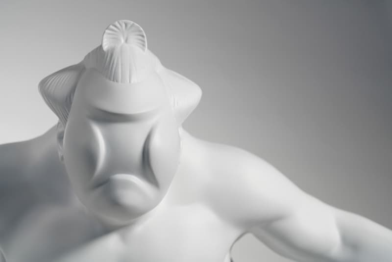 shohei otomo sumo shadow gallery nothing you can do can hurt me wrestler sculpture hong kong melbourne SHDW.gallery shdw