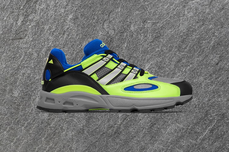 Size? Wraps adidas Originals LXCON '94 in Hi-Vis Green, Black & Blue