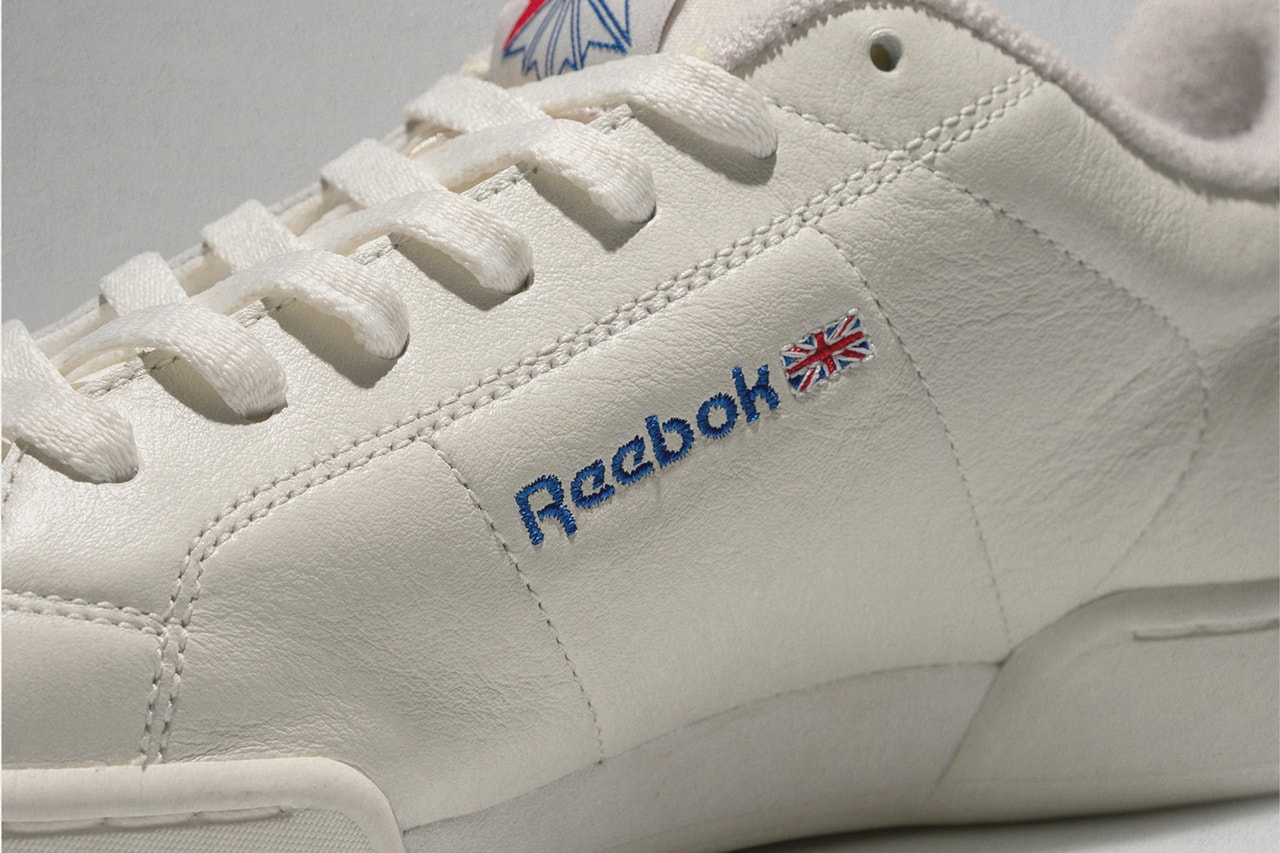 size reebok npc ii newport classic remix mix up white grey inside out swapped sides release information buy cop purchase order details
