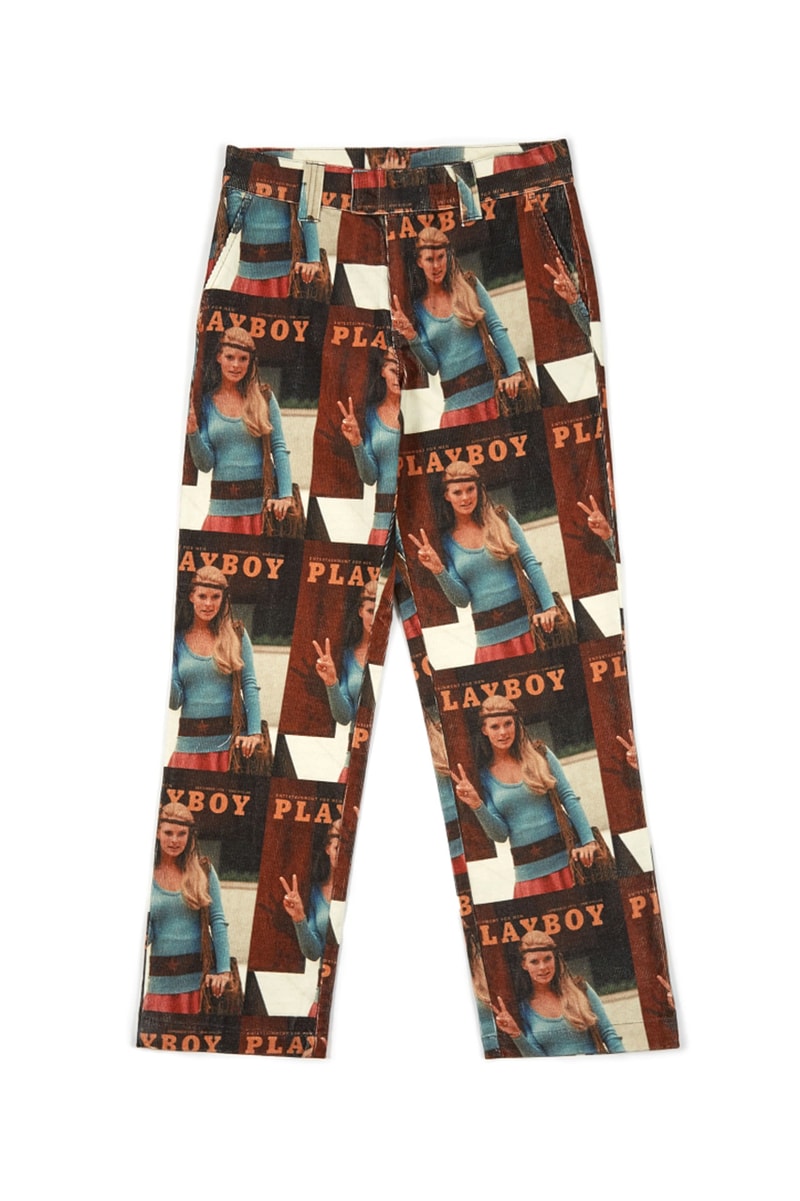 Soulland x 'Playboy' Fall/Winter 2019 Collection First Releases Goodhood Printed Garments Silk Shirt Corduroy Jacket Fawna Pant Richman Toast Duo Two Piece Buy Cop Now Release Information 