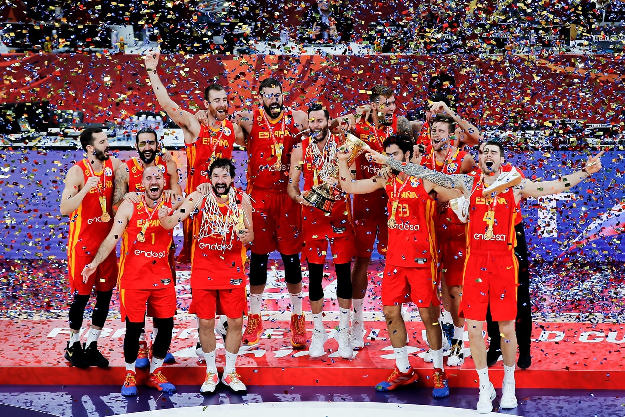 Spain Wins FIBA World Cup 2019 Gold Defeating Argentina championship title game ricky rubio marc gasol china