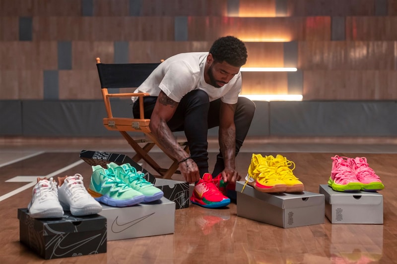 pineapple kyrie spongebob footlocker