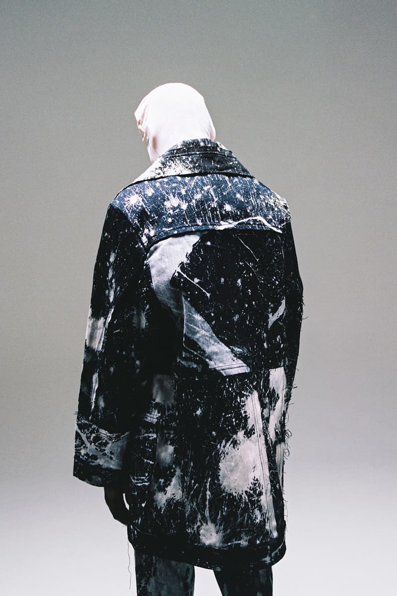 S.R. STUDIO. LA. CA. Sterling Ruby The Broken Arm Installation Third Collection UNIQUE Ponchos Dresses Jackets Shirts Sweaters