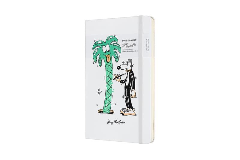Steven Harrington Moleskine Collection Collaboration Sketchbooks Phone Cases Pouches Black White Green Psychedelic Pop