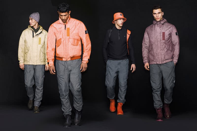 Stone Island 019'020_Reflective Weave Ripstop-TC Fall/Winter 2019 FW19 Collection Capsule Lookbook Pieces Garments Technology Tape twisted cotton nylon ripstop Outerwear pieces trousers accessories glass microspheres