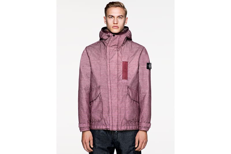 Stone Island 019'020_Reflective Weave Ripstop-TC Fall/Winter 2019 FW19 Collection Capsule Lookbook Pieces Garments Technology Tape twisted cotton nylon ripstop Outerwear pieces trousers accessories glass microspheres