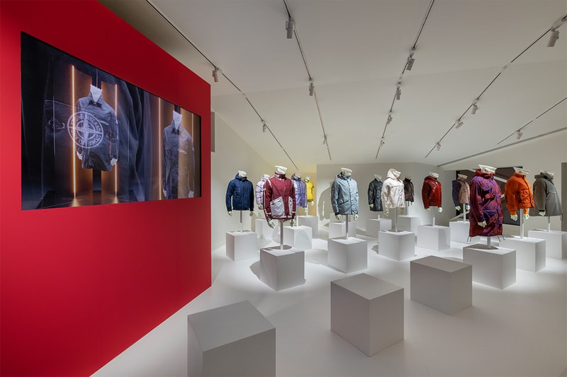 "Stone Island Selected Works_Tokyo" Exhibition Ba-tsu Art Gallery Shibuya Tokyo Japan "An Archival Exhibition" Release Information Opening Dates Fashion Clothing Prototype Research Series 