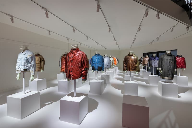 "Stone Island Selected Works_Tokyo" Exhibition Ba-tsu Art Gallery Shibuya Tokyo Japan "An Archival Exhibition" Release Information Opening Dates Fashion Clothing Prototype Research Series