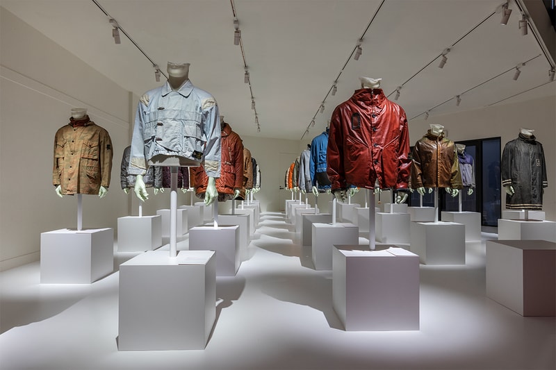 "Stone Island Selected Works_Tokyo" Exhibition Ba-tsu Art Gallery Shibuya Tokyo Japan "An Archival Exhibition" Release Information Opening Dates Fashion Clothing Prototype Research Series 