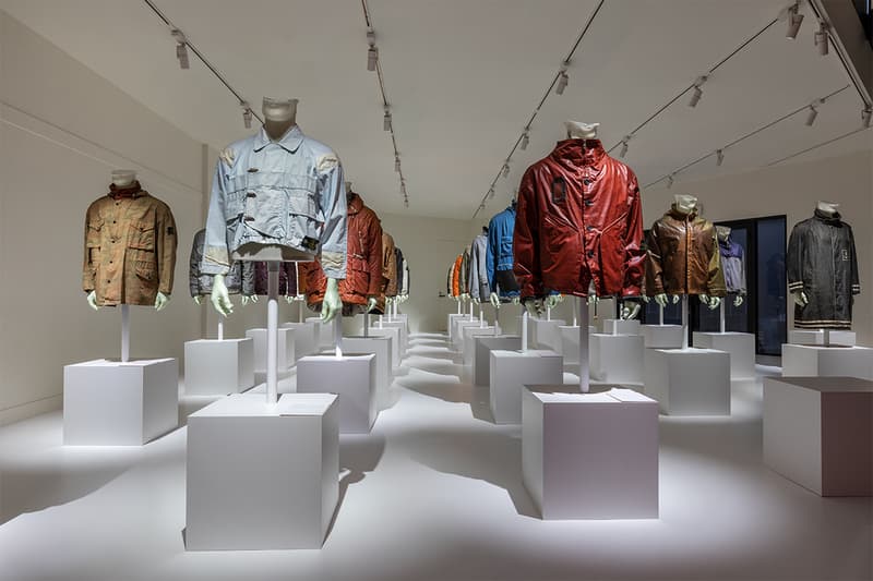 "Stone Island Selected Works_Tokyo" Exhibition Ba-tsu Art Gallery Shibuya Tokyo Japan "An Archival Exhibition" Release Information Opening Dates Fashion Clothing Prototype Research Series