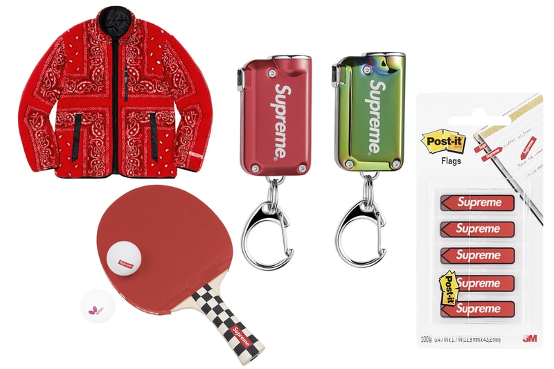 Supreme Fall Winter 2019 Week 3 5 Drop List Palace Virgil Abloh BAPE Stussy The North Face Purple Monkey Time 1017 ALYX 9SM MCA Chicago Moncler Genius Richard Quinn