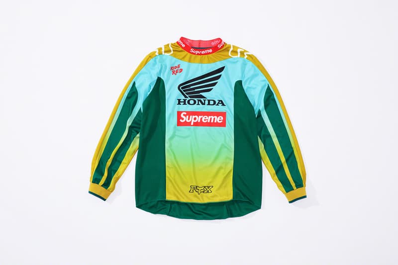 Supreme x Fox Racing x Honda Fall 2019 Collection dirt bikes mx motocross honda  wings fox racing outdoors jackets pants hypebeast collaboration 