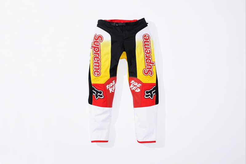 Supreme x Fox Racing x Honda Fall 2019 Collection dirt bikes mx motocross honda  wings fox racing outdoors jackets pants hypebeast collaboration 