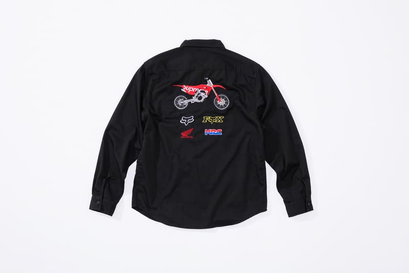 Supreme x Fox Racing x Honda Fall 2019 Collection dirt bikes mx motocross honda  wings fox racing outdoors jackets pants hypebeast collaboration 