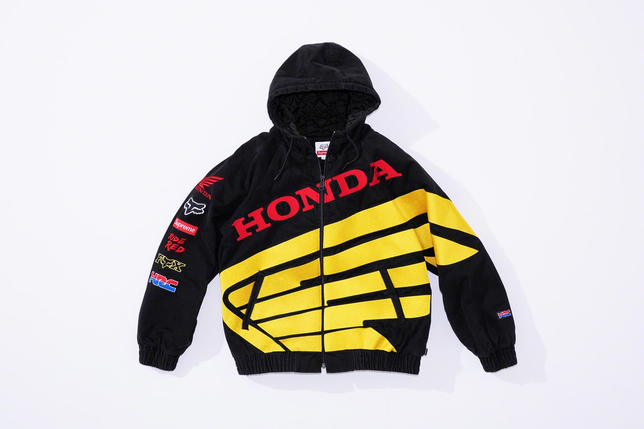 Supreme x Fox Racing x Honda Fall 2019 Collection dirt bikes mx motocross honda  wings fox racing outdoors jackets pants hypebeast collaboration 