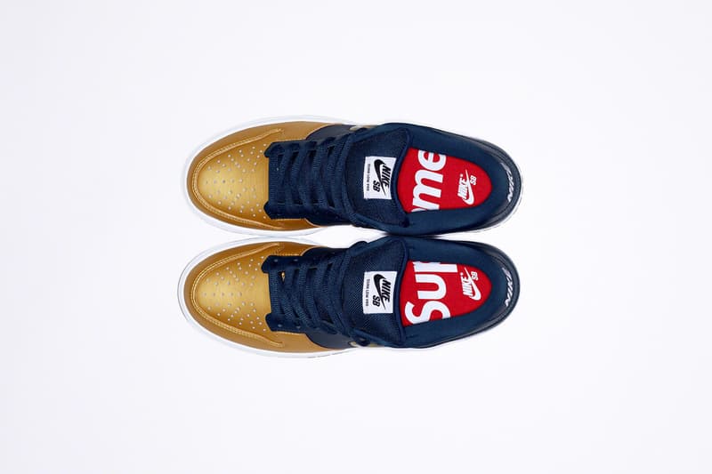 Supreme x Nike SB Dunk Low Official Release Info Lookbook Supreme New York skateboarding World Famous Nike Air Swoosh footwear sneakers 