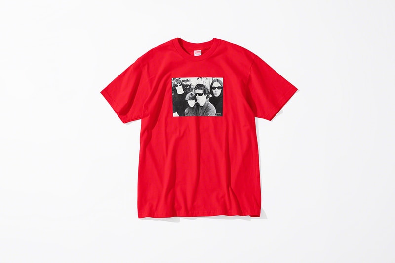 Supreme x The Velvet Underground Fall 2019 Collection Lou Reed Andy Warhol New York Loaded caught between the twisted stars Moe Tucker Lou Reed 