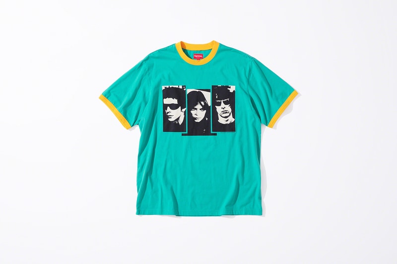 Supreme x The Velvet Underground Fall 2019 Collection Lou Reed Andy Warhol New York Loaded caught between the twisted stars Moe Tucker Lou Reed