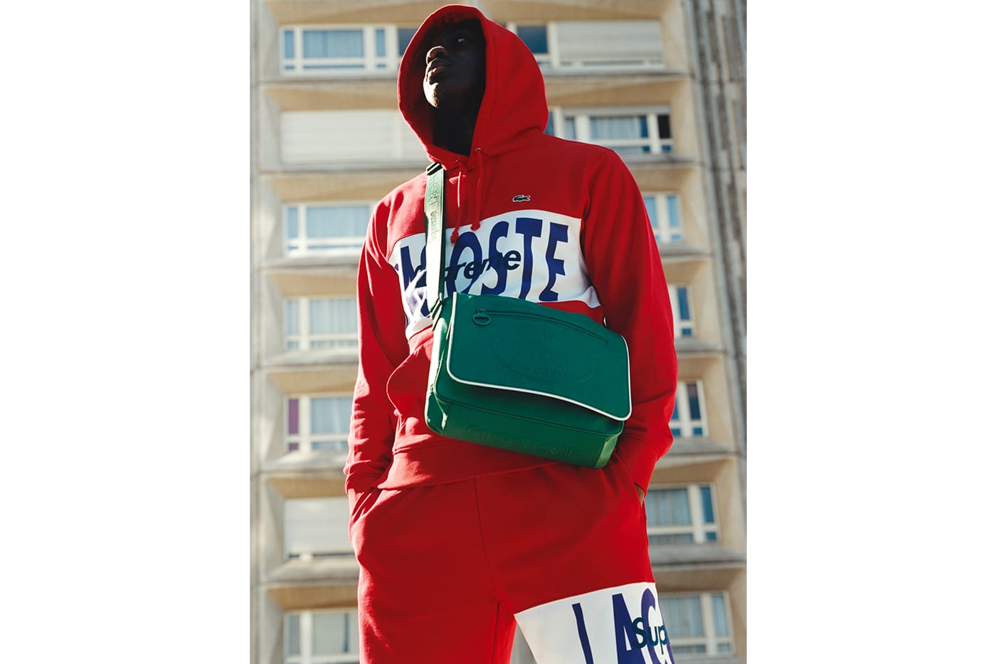 hoodie supreme x lacoste