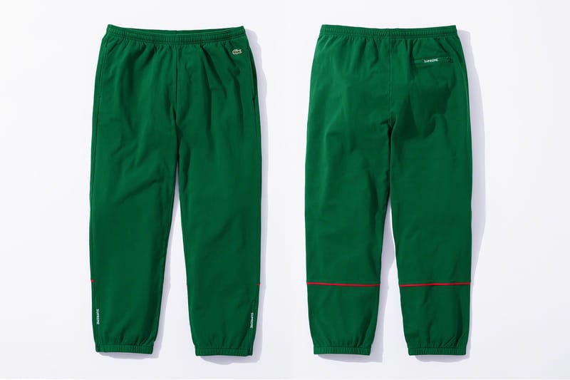 green lacoste bottoms