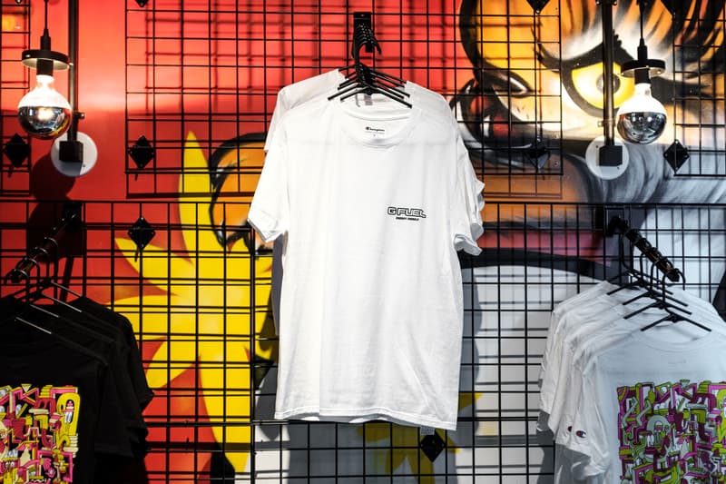 G FUEL T-Pain Super Smash Bros. Tournament Hype Sauce raspberry lemonade sugar free energy drink Faze Temper Bowery Hotel Off-White Air Prestos Grand Prize hotel 50 bowery