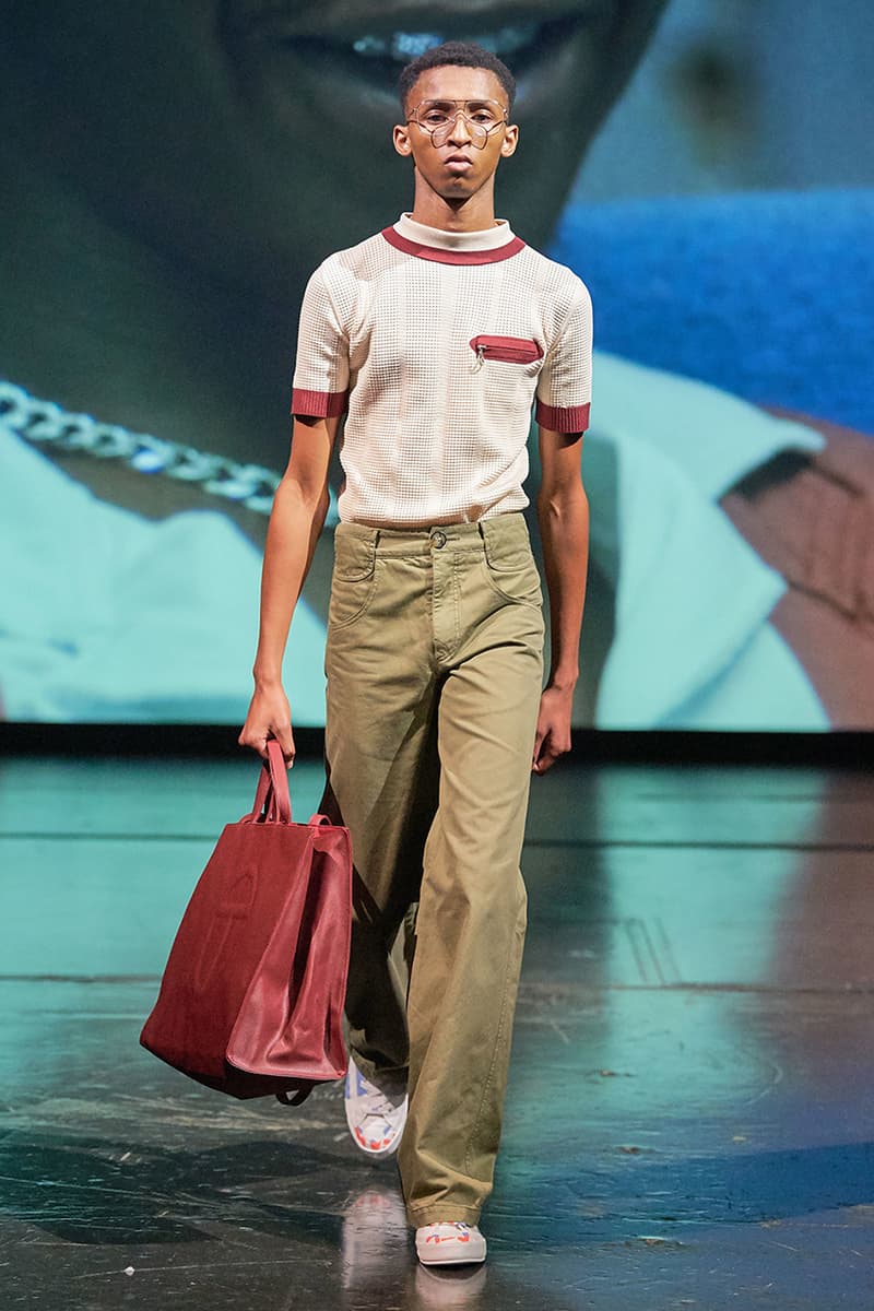 Telfar Clemens Spring/Summer 2020 Paris Fashion Week Runway Collection Menswear Womenswear Showcase Looks Images Gallery Ready-to-Wear Military Rock 'n' Roll Babak Radboy