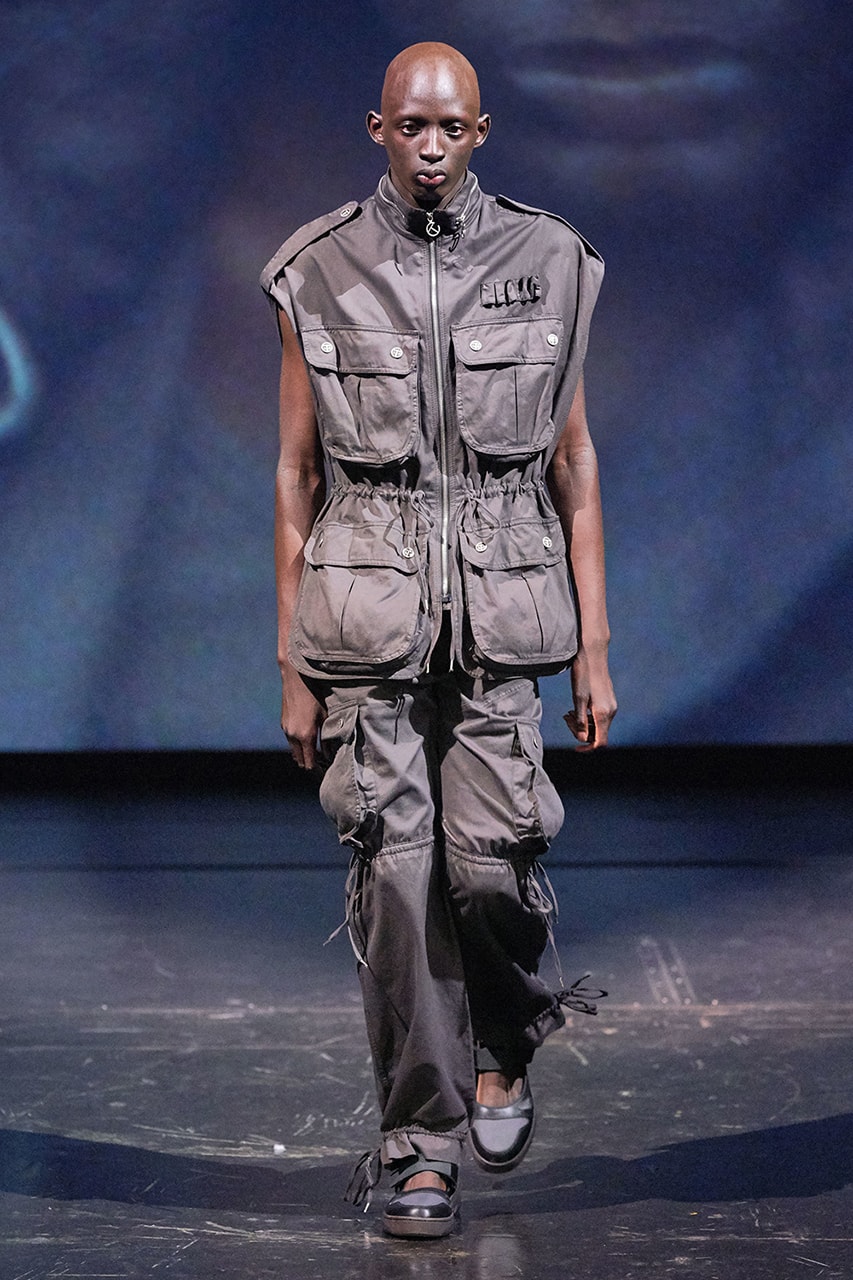 Telfar Clemens Spring/Summer 2020 Paris Fashion Week Runway Collection Menswear Womenswear Showcase Looks Images Gallery Ready-to-Wear Military Rock 'n' Roll Babak Radboy