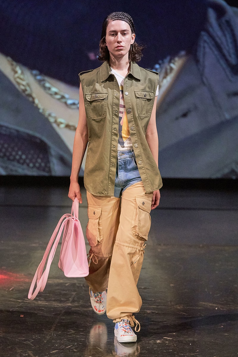 Telfar Clemens Spring/Summer 2020 Paris Fashion Week Runway Collection Menswear Womenswear Showcase Looks Images Gallery Ready-to-Wear Military Rock 'n' Roll Babak Radboy