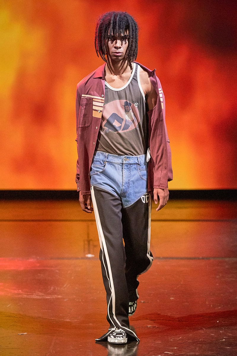 Telfar Clemens Spring/Summer 2020 Paris Fashion Week Runway Collection Menswear Womenswear Showcase Looks Images Gallery Ready-to-Wear Military Rock 'n' Roll Babak Radboy