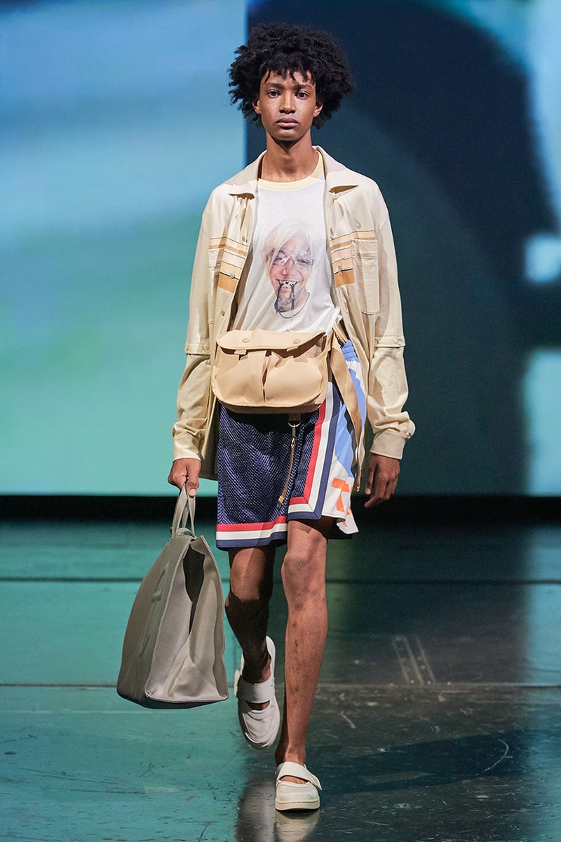 Telfar Clemens Spring/Summer 2020 Paris Fashion Week Runway Collection Menswear Womenswear Showcase Looks Images Gallery Ready-to-Wear Military Rock 'n' Roll Babak Radboy