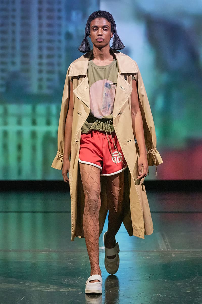 Telfar Clemens Spring/Summer 2020 Paris Fashion Week Runway Collection Menswear Womenswear Showcase Looks Images Gallery Ready-to-Wear Military Rock 'n' Roll Babak Radboy