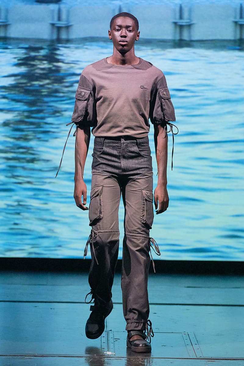 Telfar Clemens Spring/Summer 2020 Paris Fashion Week Runway Collection Menswear Womenswear Showcase Looks Images Gallery Ready-to-Wear Military Rock 'n' Roll Babak Radboy