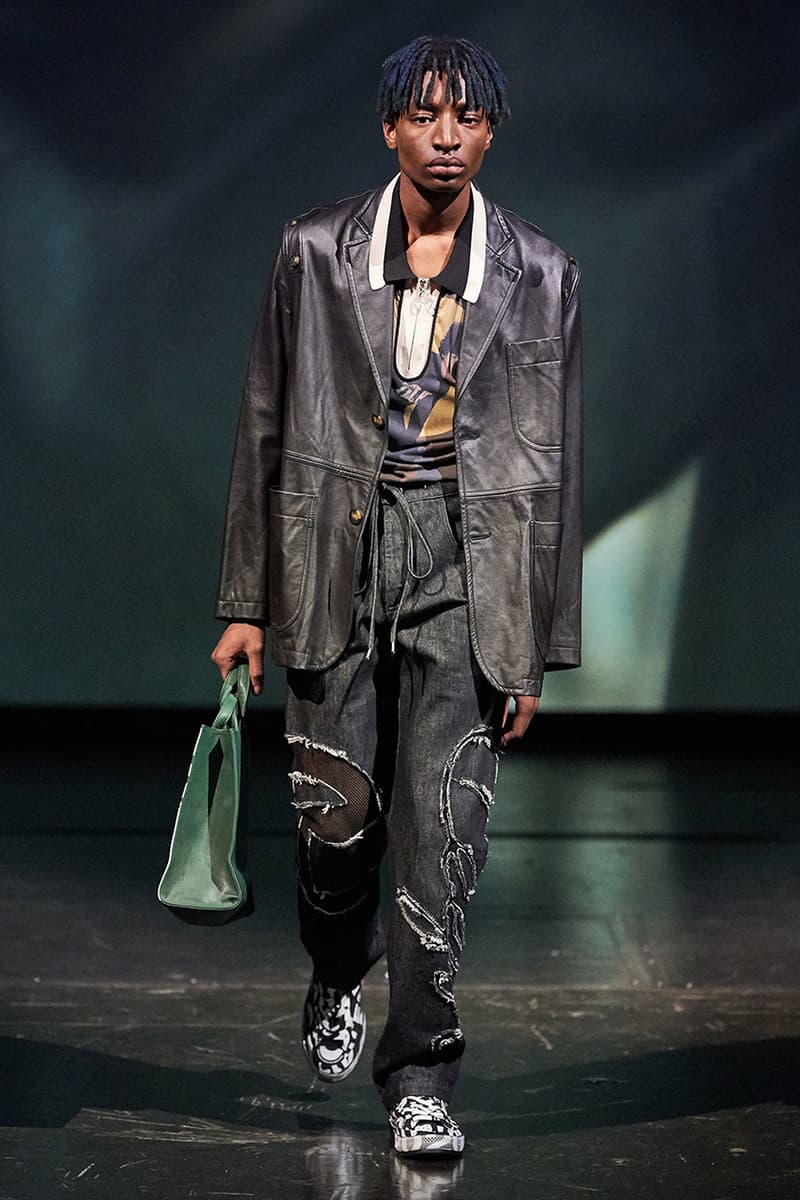 Telfar Clemens Spring/Summer 2020 Paris Fashion Week Runway Collection Menswear Womenswear Showcase Looks Images Gallery Ready-to-Wear Military Rock 'n' Roll Babak Radboy