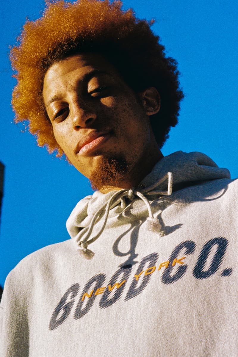 the good company fall 2019 collection lookbook release lower east side tshirts hoodies sweatpants tote bag palo santo pack