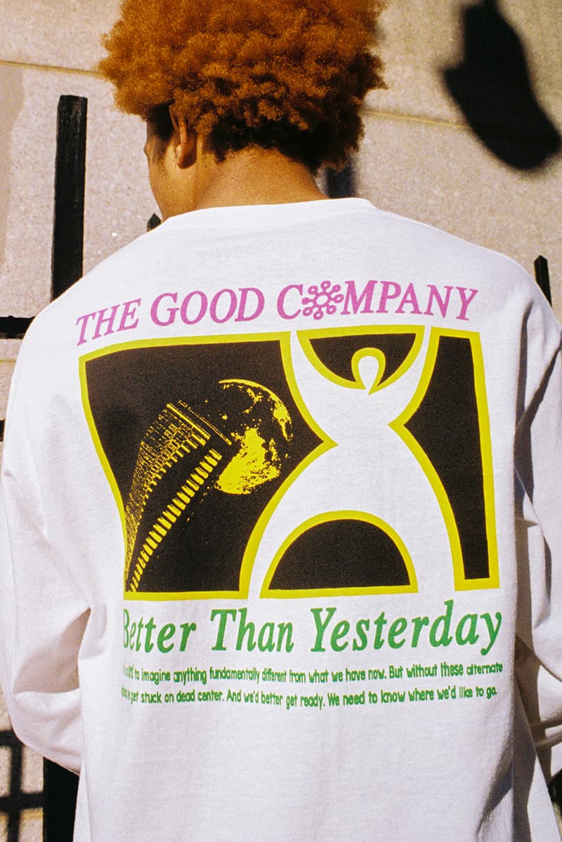 the good company fall 2019 collection lookbook release lower east side tshirts hoodies sweatpants tote bag palo santo pack