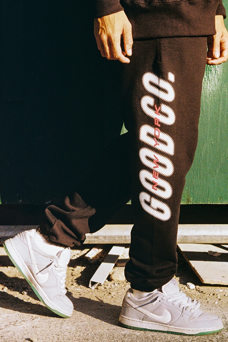 the good company fall 2019 collection lookbook release lower east side tshirts hoodies sweatpants tote bag palo santo pack