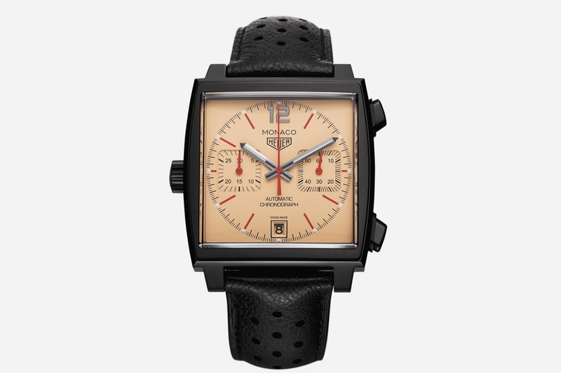 The Hour Glass x Tag Heuer Limited Edition Monaco 40th 50th watches accessories timepiece automatic 