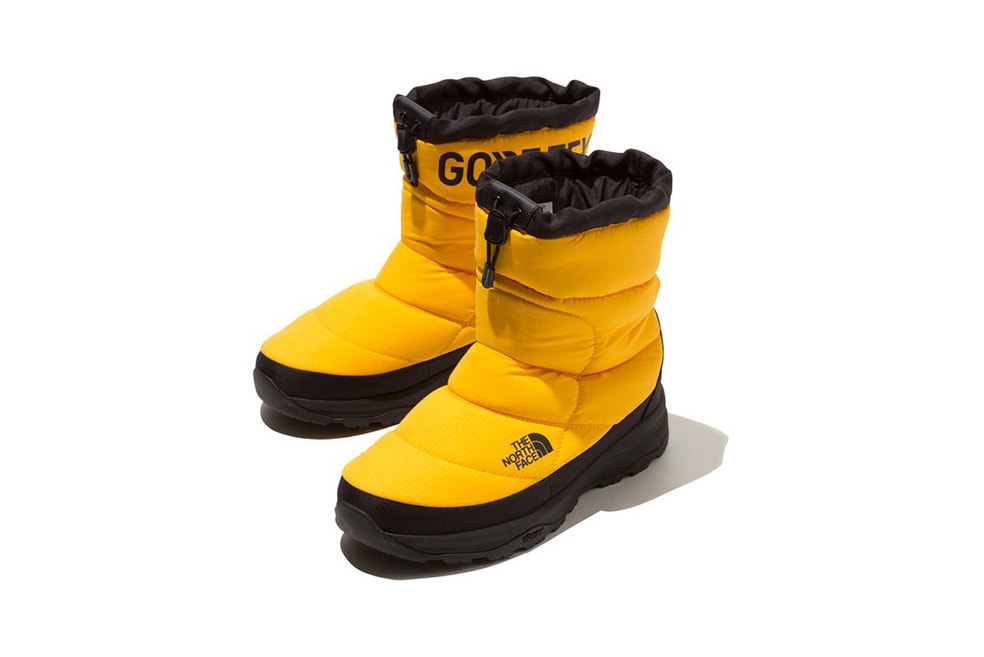 Nuptse Bootie GORE-TEX Series Pro Black Red Gray Silver Orange Yellow Vibram Arctic Grip Icetrek shoe release date info japan