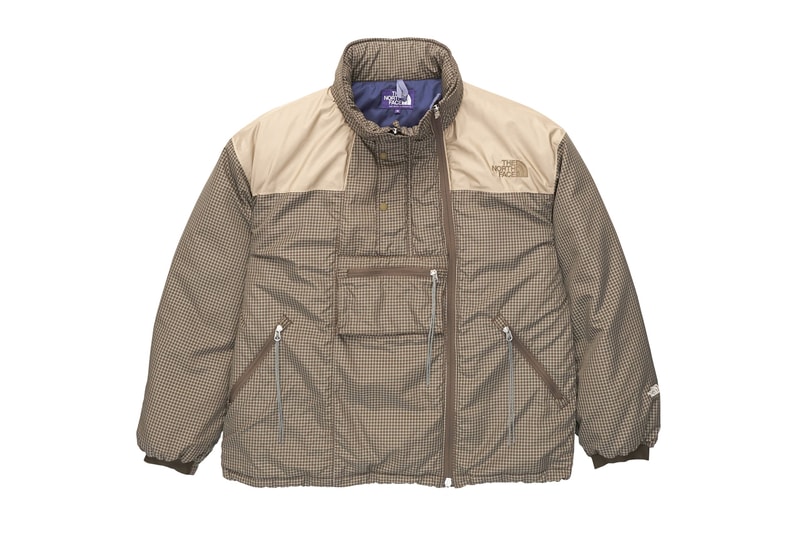 The North Face Purple Label Field Insulation Jacket Mountain Wind Parka primaloft silver insulation eco white ripstop weave denier nylon outerwear