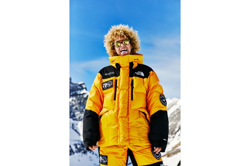 The North Face 7 Summits Collection Yellow Black Himalayan Parka '95 Denali Fleece Explore Haulaback Backpack 7SE Bootie DesLauriers kit seven