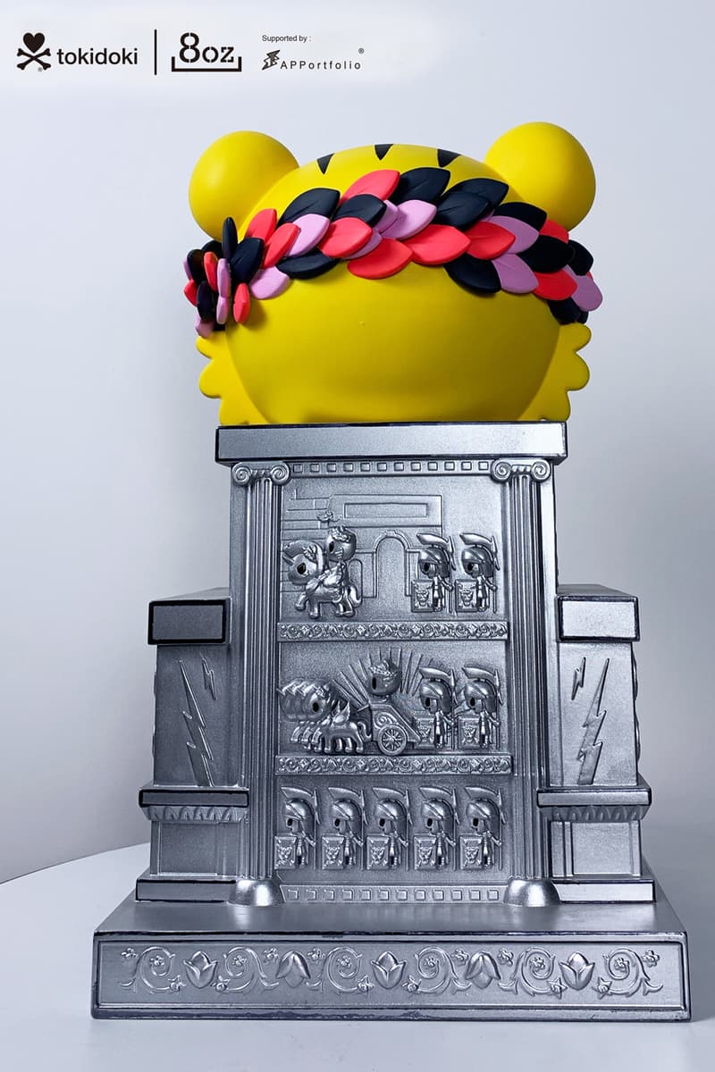 tokidoki 8oz Salaryman Tiger Figures Male Female APPortfolio Silver Metallic Throne Yellow White Green Pink Simone Legno