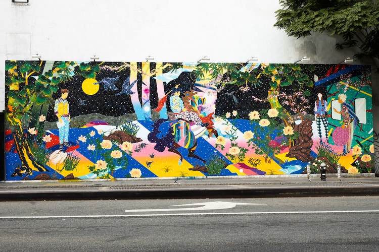 Tomokazu Matsuyama Takes over the Iconic Houston Bowery Wall