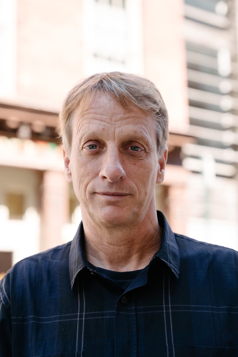tony hawk streetsnaps new york city signature line launch interview 10 corso como reign retailers skateboarder riley hawk sneakers vince button up shirt