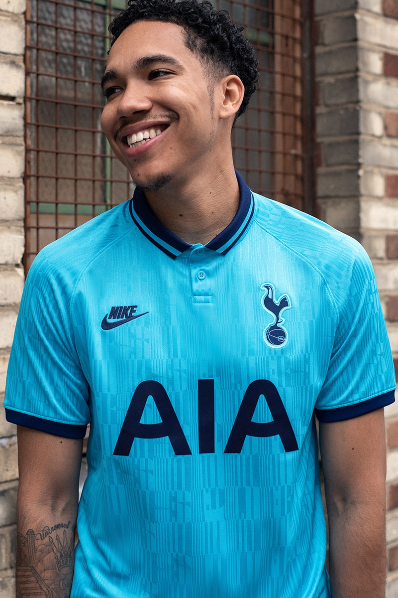 tottenham hotspur 2019 20 spurs third kit light blue nike aj tracey north london derby champions league details buy cop purchase order