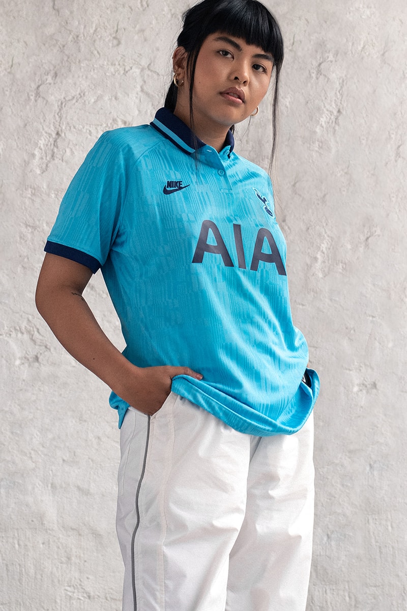 tottenham hotspur 2019 20 spurs third kit light blue nike aj tracey north london derby champions league details buy cop purchase order