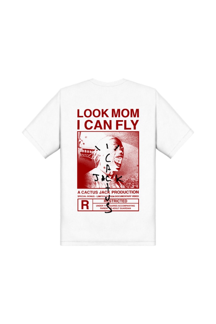 'Travis Scott: Look Mum I Can Fly' Netflix Merchandise Website Customizable T-Shirts Hoodie Hooded Sweatshirts Graphics Own Pictures Upload Cactus Jack