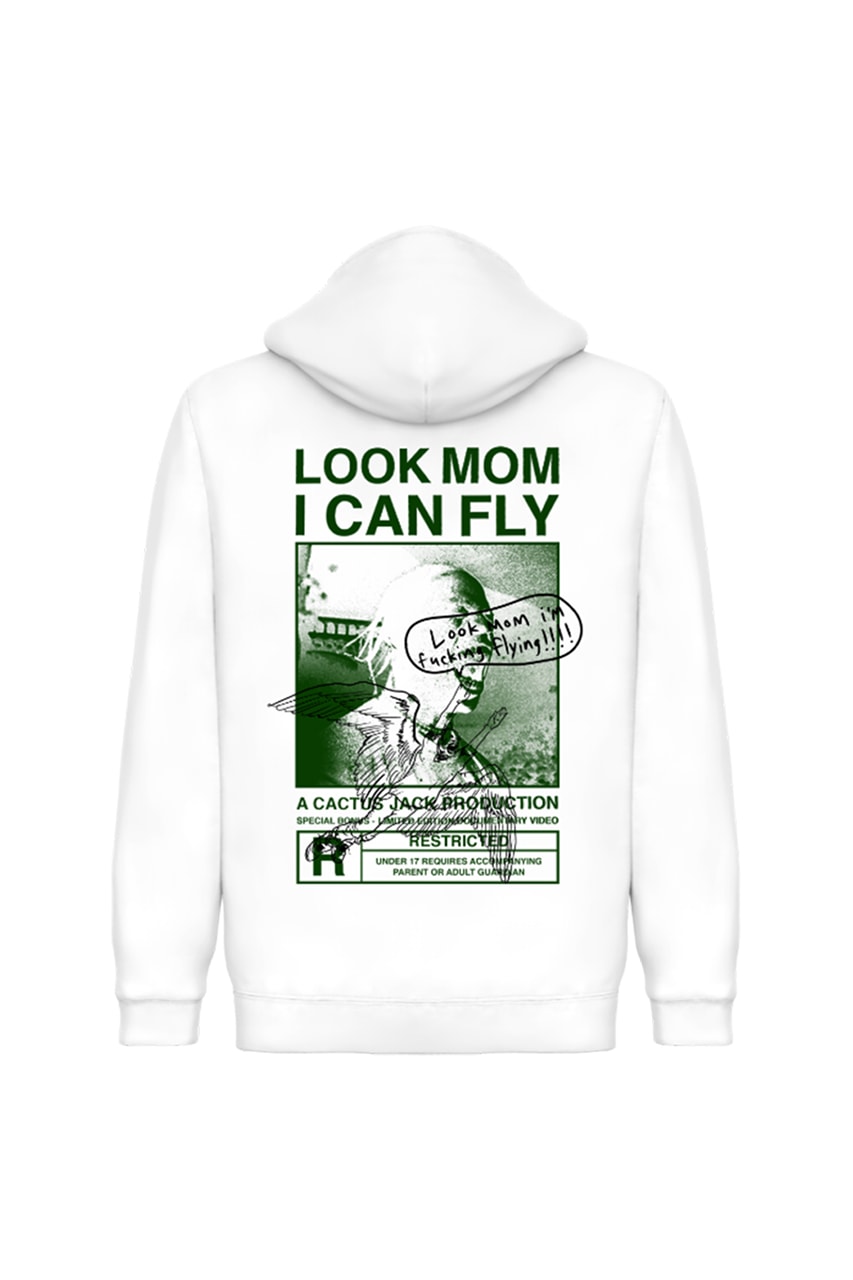 'Travis Scott: Look Mum I Can Fly' Netflix Merchandise Website Customizable T-Shirts Hoodie Hooded Sweatshirts Graphics Own Pictures Upload Cactus Jack