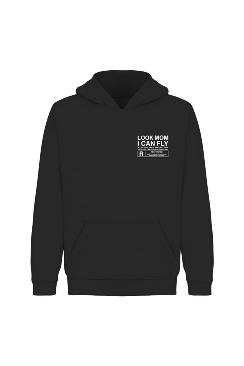 'Travis Scott: Look Mum I Can Fly' Netflix Merchandise Website Customizable T-Shirts Hoodie Hooded Sweatshirts Graphics Own Pictures Upload Cactus Jack